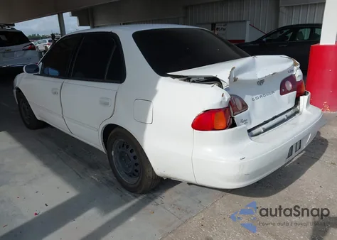 2002 Toyota Corolla Ce/Le/S из США, поврежденный, VIN 1NXBR12E22Z605724